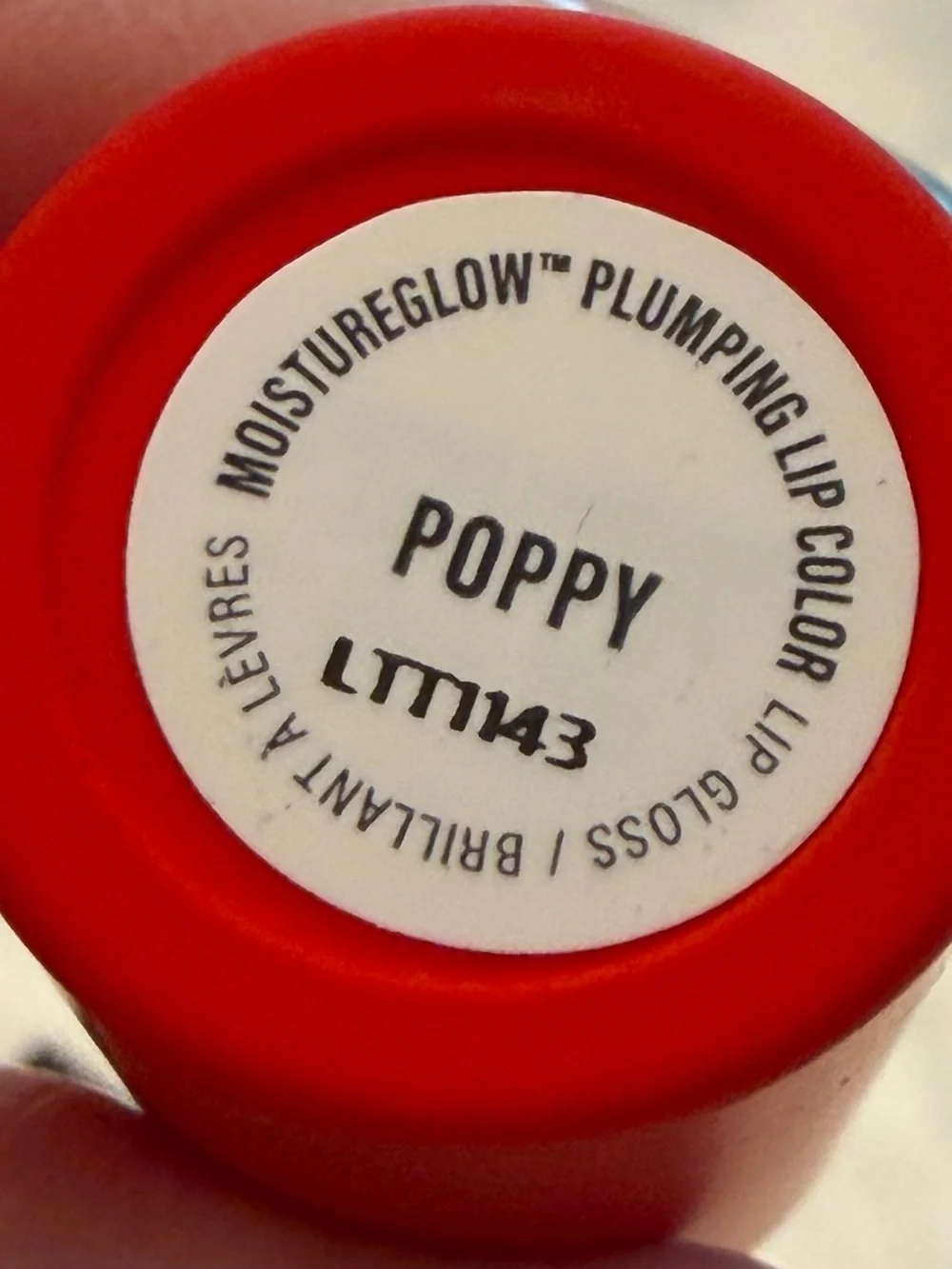 Makeup by Mario Moistureglow Plumping Lip Serum POPPY 0.11 Oz New Red Beauty